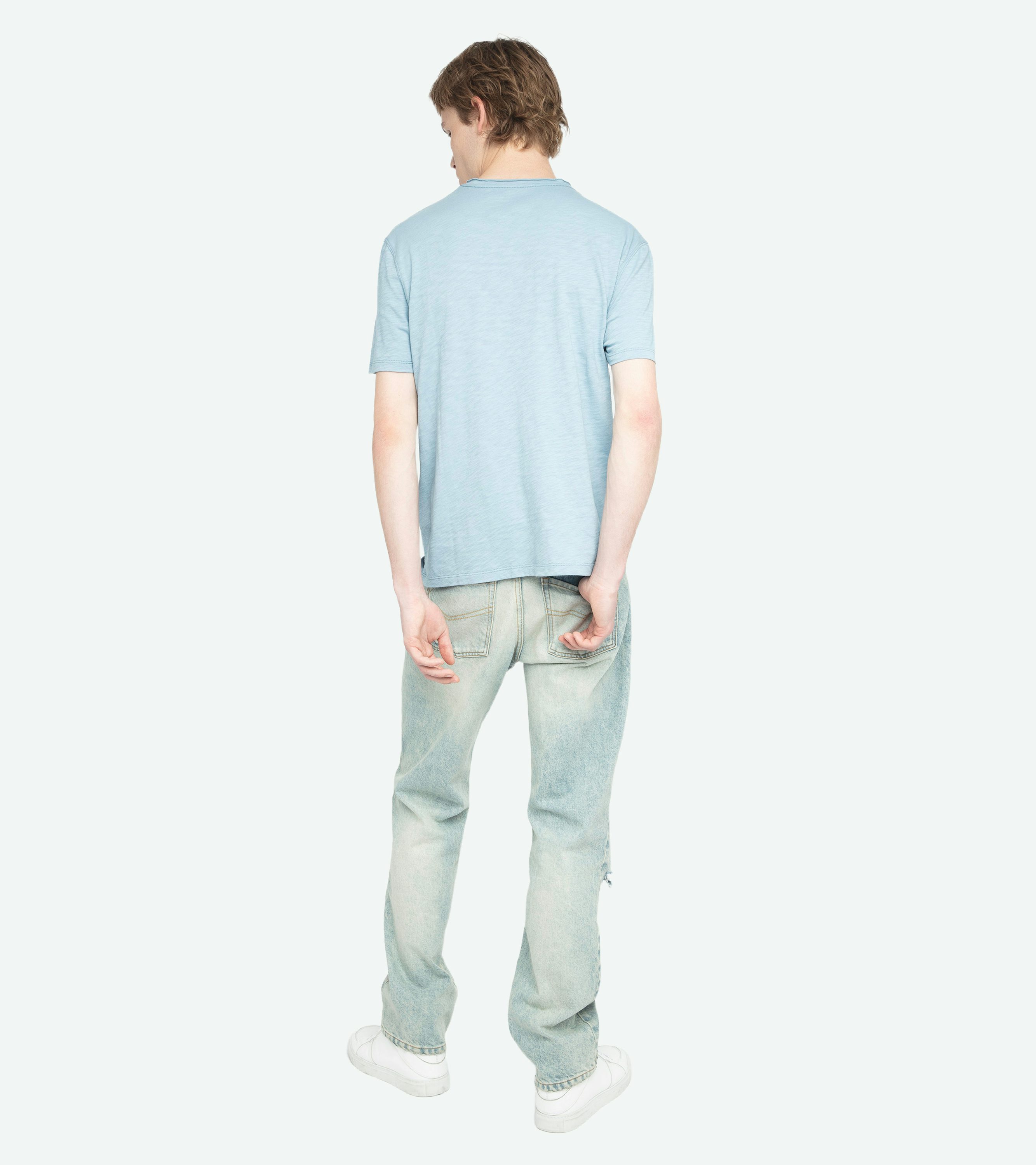 Stockly T-shirt - Short-sleeved T-shirt with front print.